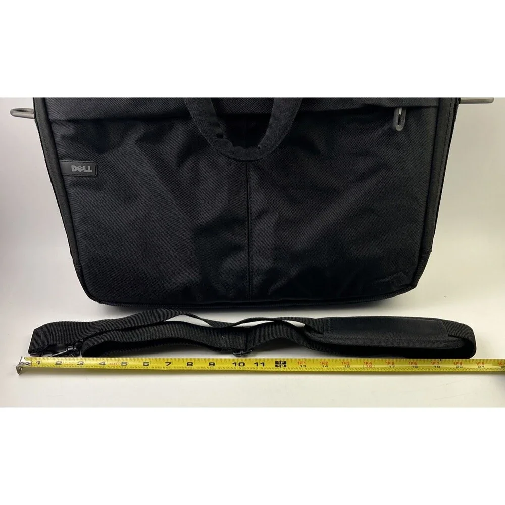 DELL Black Messenger/Laptop Bag Organizer Case Carry Bag W/Shoulder Strap